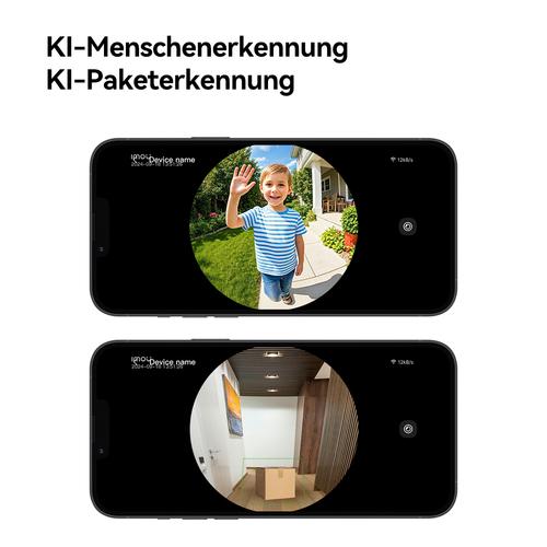 Imou DB-3EP-4M0W/DS3 deurbelset Zwart - Image 3