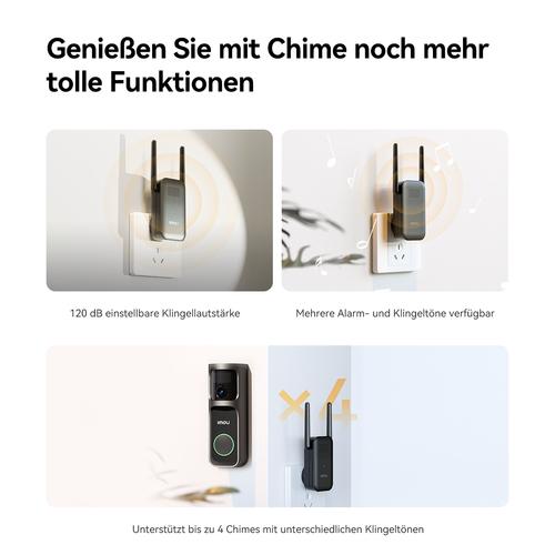 Imou DB-3EP-4M0W/DS3 deurbelset Zwart - Image 6