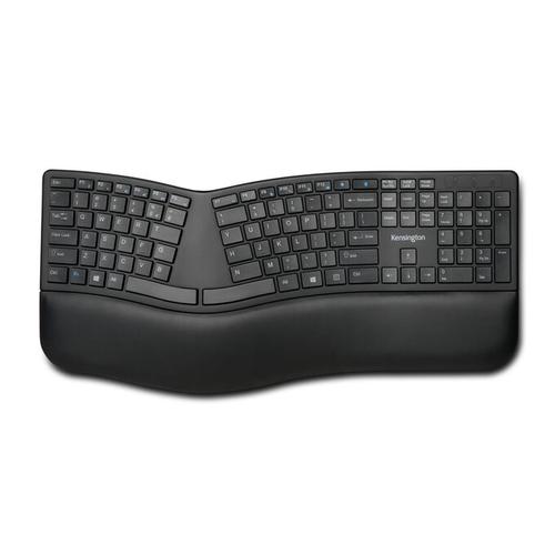 Kensington ProFit Ergo Wrlss toetsenbord Universeel RF draadloos + USB AZERTY Frans Zwart - Image 2