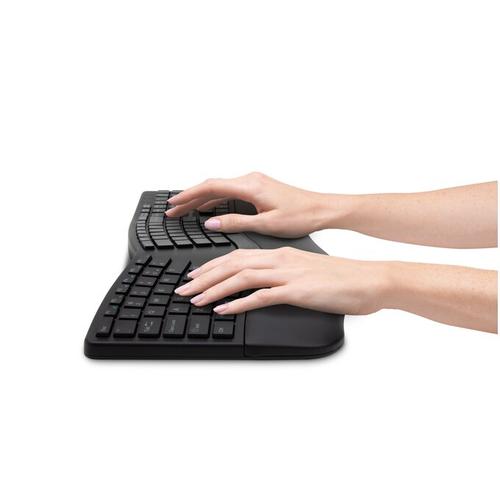 Kensington ProFit Ergo Wrlss toetsenbord Universeel RF draadloos + USB AZERTY Frans Zwart - Image 5
