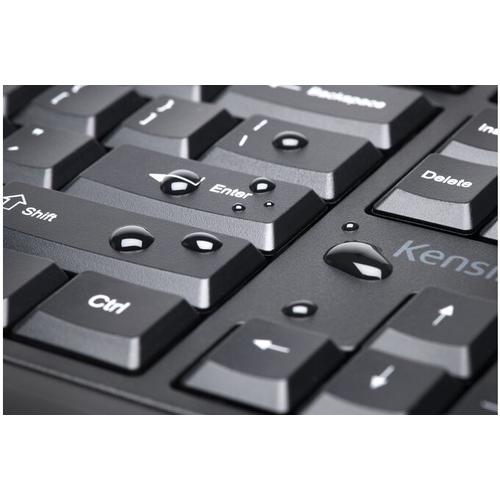 Kensington ProFit Ergo Wrlss toetsenbord Universeel RF draadloos + USB AZERTY Frans Zwart - Image 7
