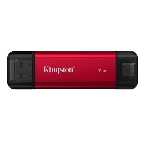 Kingston Technology 1TB Draagbare SSD met Dual USB-A/C, tot 1050MB/s USB 3.2 Gen 2