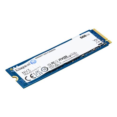 Kingston Technology 500G NV3 M.2 2280 NVMe SSD - Image 1