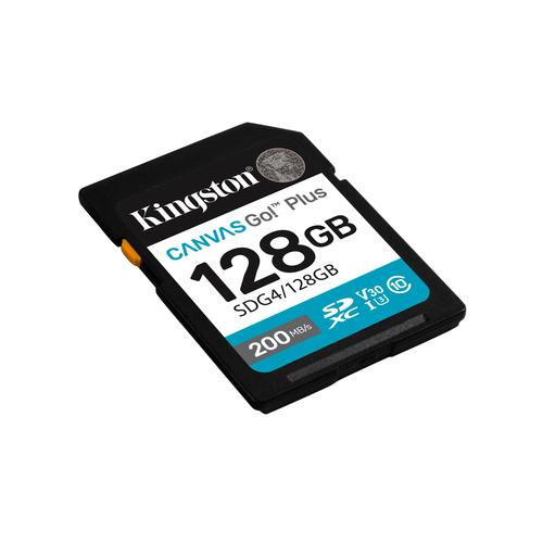 Kingston Technology Canvas Go! Plus 128GB SDXC Canvas Go Plus Gen4 200MB/s C10 UHS-I U3 V30 - Image 2