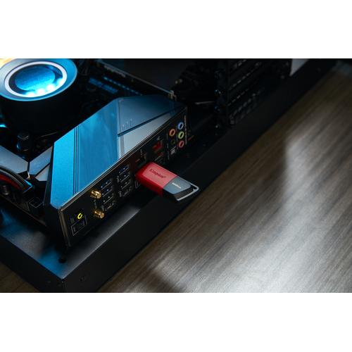 Kingston Technology DataTraveler Exodia M 128 GB, USB 3.2 Gen 1 (zwart + rood) - Image 2