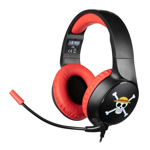 Konix 82521120990 hoofdtelefoon/headset Bedraad Hoofdband Gamen Zwart, Rood - Image 1