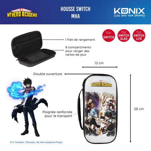 Konix My Hero Academia 80761117671 draagbare gameconsole-behuizing Hardshell-doos Nintendo EVA (Ethyleen-vinyl-acetaat) Meerkleurig, Wit - Image 2
