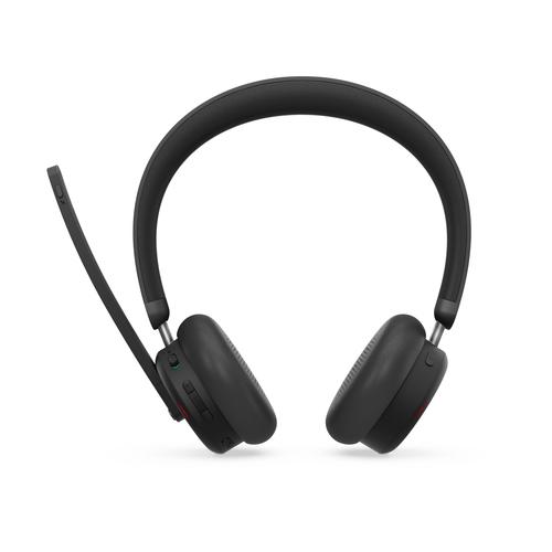 Lenovo 6550 Headset Draadloos Hoofdband Kantoor/callcenter USB Type-C Bluetooth Zwart - Image 1