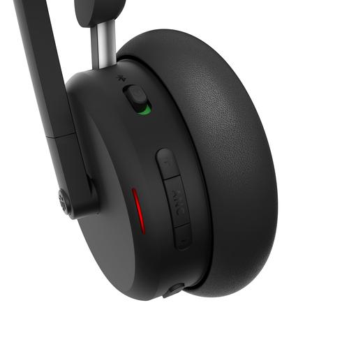 Lenovo 6550 Headset Draadloos Hoofdband Kantoor/callcenter USB Type-C Bluetooth Zwart - Image 2