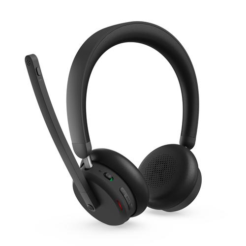 Lenovo 6550 Headset Draadloos Hoofdband Kantoor/callcenter USB Type-C Bluetooth Zwart - Image 4