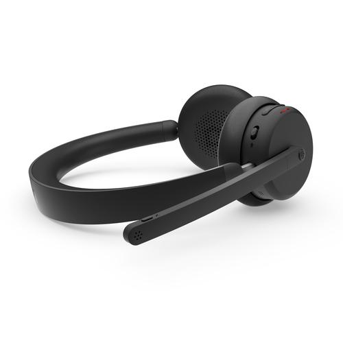 Lenovo 6550 Headset Draadloos Hoofdband Kantoor/callcenter USB Type-C Bluetooth Zwart - Image 9