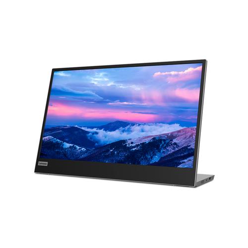Lenovo L15 LED display 39,6 cm (15.6") 1920 x 1080 Pixels Full HD Zwart, Grijs - Image 1