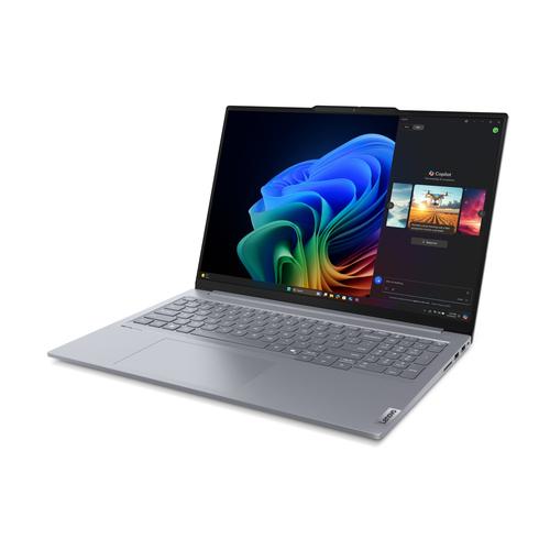 Lenovo ThinkBook 16 G7 QOY Copilot+ PC Qualcomm Snapdragon X1P-42-100 Laptop 40,6 cm (16") WUXGA 32 GB LPDDR5x-SDRAM 1 TB SSD Wi-Fi 7 (802.11be) Windows 11 Pro Engels Grijs - Image 9
