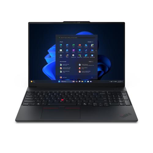 Lenovo ThinkPad E16 Gen 3 (Intel) Intel Core Ultra 7 255H Laptop 40,6 cm (16") WUXGA 16 GB DDR5-SDRAM 512 GB SSD Wi-Fi 6E (802.11ax) Windows 11 Pro Engels Zwart - Image 1