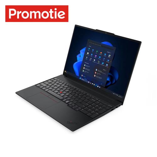 Lenovo ThinkPad E16 Gen 3 (Intel) Intel Core Ultra 5 225U Laptop 40,6 cm (16") WUXGA 16 GB DDR5-SDRAM 512 GB SSD Wi-Fi 6E (802.11ax) Windows 11 Pro Engels Zwart - Image 2