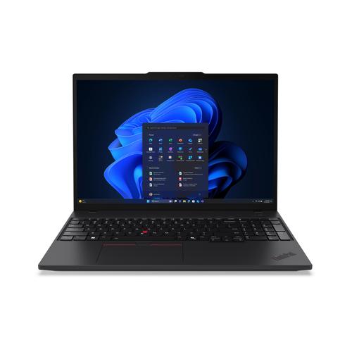 Lenovo ThinkPad T16 Gen 4 (Intel) Intel Core Ultra 5 225U Laptop 40,6 cm (16") WUXGA 16 GB DDR5-SDRAM 512 GB SSD Wi-Fi 6E (802.11ax) Windows 11 Pro Engels Zwart - Image 1