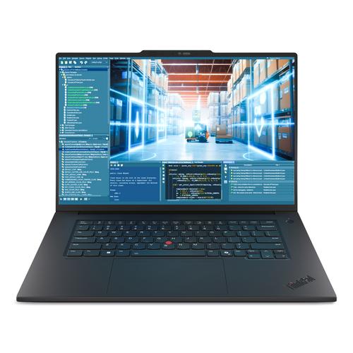 Lenovo ThinkPad T1g Gen 8 Intel Core Ultra 9 285H Laptop 40,6 cm (16") WQUXGA 64 GB LPDDR5x-SDRAM 2 TB SSD NVIDIA GeForce RTX 5070 Wi-Fi 7 (802.11be) Windows 11 Pro Engels Zwart - Image 1