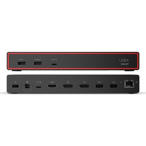 Lenovo ThinkPad USB4 Smart Dock 5500 with 135W Adapter Bedraad Zwart - Image 5