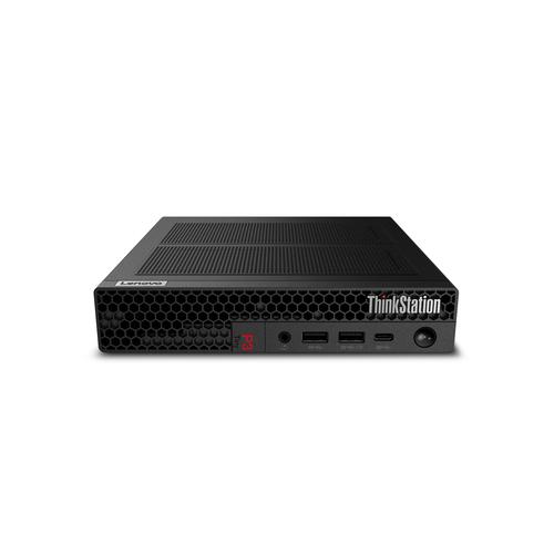 Lenovo ThinkStation P3 Tiny Gen 2 Intel Core Ultra 7 265T 32 GB DDR5-SDRAM 512 GB SSD NVIDIA RTX A400 Windows 11 Pro Mini PC Workstation Zwart - Image 1