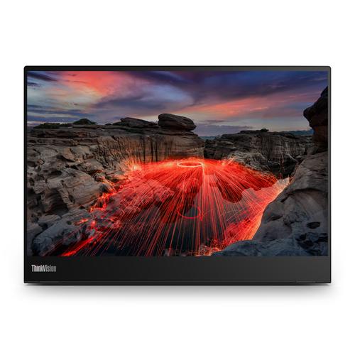Lenovo ThinkVision M14t Gen 2 LED display 35,6 cm (14") 2240 x 1400 Pixels 2.2K Touchscreen Zwart - Image 1