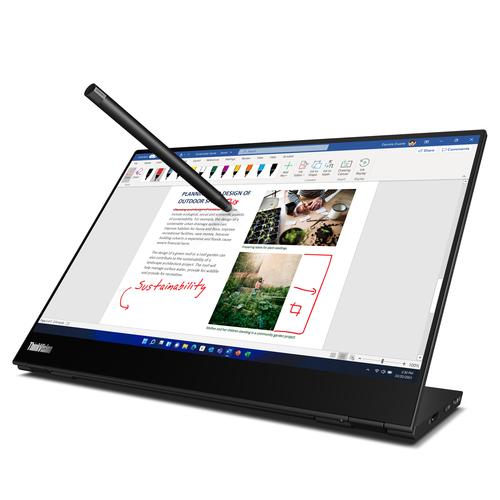 Lenovo ThinkVision M14t Gen 2 LED display 35,6 cm (14") 2240 x 1400 Pixels 2.2K Touchscreen Zwart - Image 7