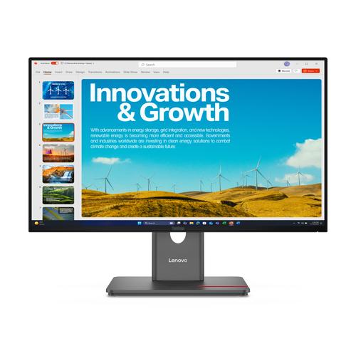 Lenovo ThinkVision P24QD-40 computer monitor 60,5 cm (23.8") 2560 x 1440 Pixels Quad HD LCD Zwart - Image 1