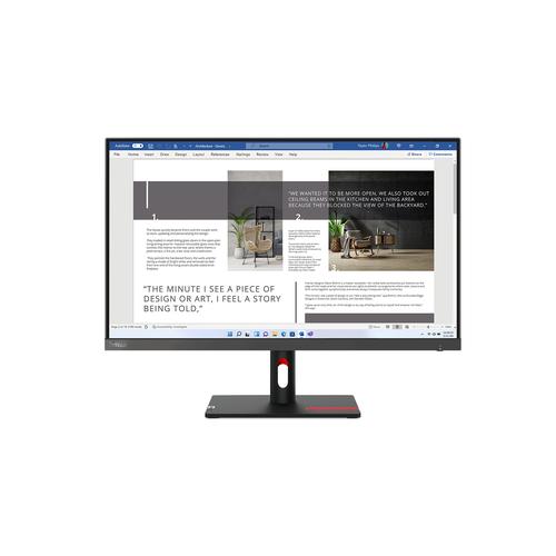 Lenovo ThinkVision S27i-30 computer monitor 68,6 cm (27") 1920 x 1080 Pixels Full HD LED Grijs - Image 1