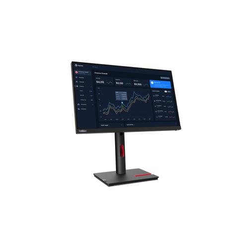 Lenovo ThinkVision T22i-30 computer monitor 54,6 cm (21.5") 1920 x 1080 Pixels Full HD LED Zwart - Image 1