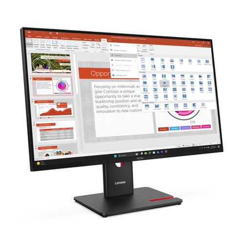 Lenovo ThinkVision T27-40 computer monitor 68,6 cm (27") 1920 x 1080 Pixels Full HD LED Zwart - Image 7