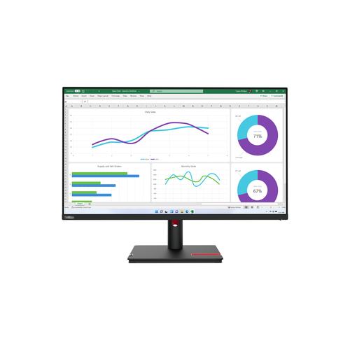 Lenovo ThinkVision T32h-30 computer monitor 80 cm (31.5") 2560 x 1440 Pixels Quad HD LED Zwart - Image 5