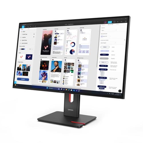 Lenovo ThinkVision T32UD-40 computer monitor 80 cm (31.5") 3840 x 2160 Pixels 4K Ultra HD LCD Zwart - Image 3