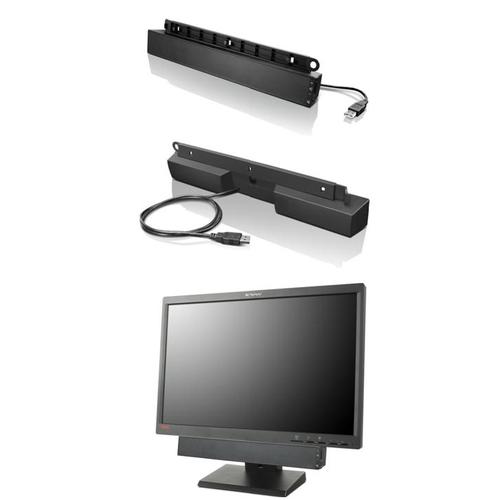Lenovo USB Soundbar Zwart 2.0 kanalen 2,5 W - Image 1
