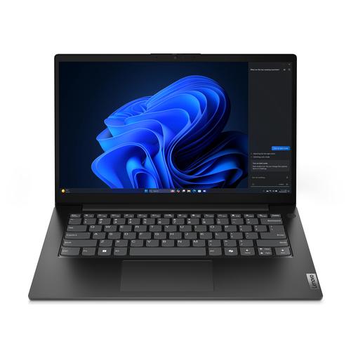 Lenovo V14 G5 IRL Intel® Core™ i5 i5-13420H Laptop 35,6 cm (14") Full HD 16 GB DDR5-SDRAM 512 GB SSD Wi-Fi 6 (802.11ax) Windows 11 Pro Engels Zwart - Image 1