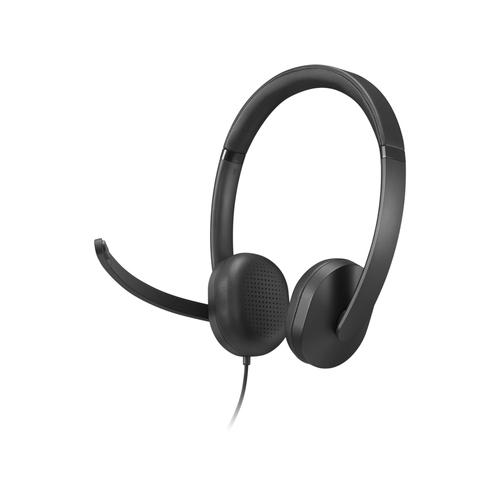 Lenovo VoIP Headset 5000 Bedraad Hoofdband Kantoor/callcenter USB Type-C Zwart - Image 2