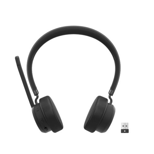 Lenovo Wireless VoIP Headset Draadloos Hoofdband Kantoor/callcenter Bluetooth Zwart - Image 4