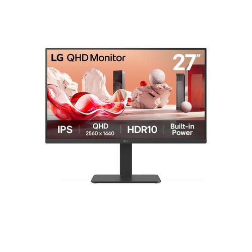 LG 27BA54QB-B.AEU computer monitor 68,6 cm (27") 2560 x 1440 Pixels 2K LCD Zwart - Image 1