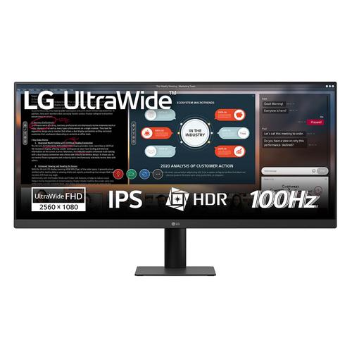 LG 29U511A-B computer monitor 73,7 cm (29") 2560 x 1080 Pixels WFHD LCD Zwart - Image 1