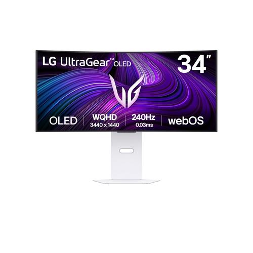 LG 34GX90SA-W computer monitor 86,4 cm (34") 3440 x 1440 Pixels Wide Quad HD OLED Wit - Image 1