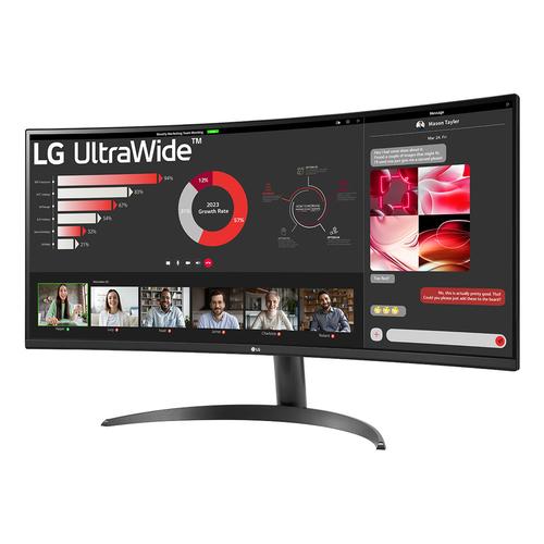LG 34WR50QK-B computer monitor 86,4 cm (34") 3440 x 1440 Pixels Wide Quad HD Zwart - Image 2