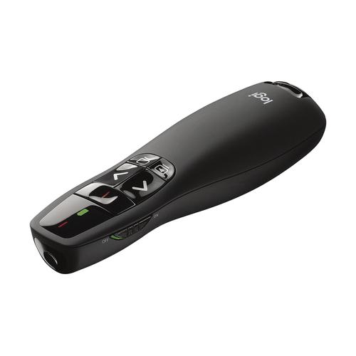 Logitech 910-001356 Draadloze presenter RF Zwart