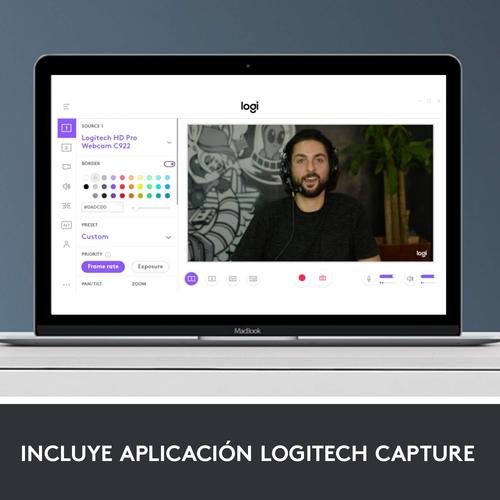 Logitech 960-001055 webcam 3 MP 1920 x 1080 Pixels USB Zwart - Image 8