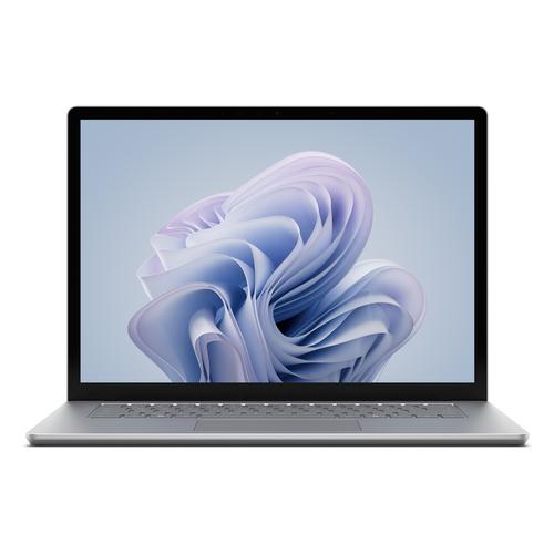 Microsoft Surface Laptop 6 Intel Core Ultra 7 165H 38,1 cm (15") Touchscreen 32 GB LPDDR5x-SDRAM 512 GB SSD Wi-Fi 6E (802.11ax) Windows 11 Pro Platina - Image 1