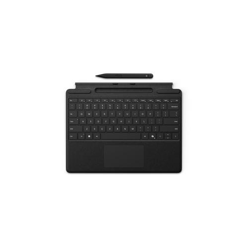 Microsoft Surface Pro Keyboard with Slim Pen for Business AZERTY Frans Microsoft Cover port Zwart