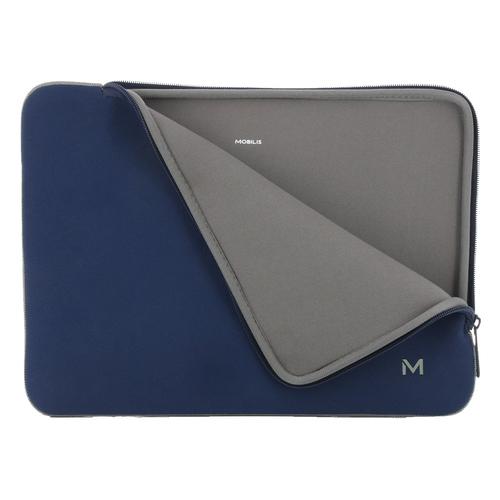 Mobilis 049021 laptoptas 35,6 cm (14") Opbergmap/sleeve Blauw, Grijs - Image 1