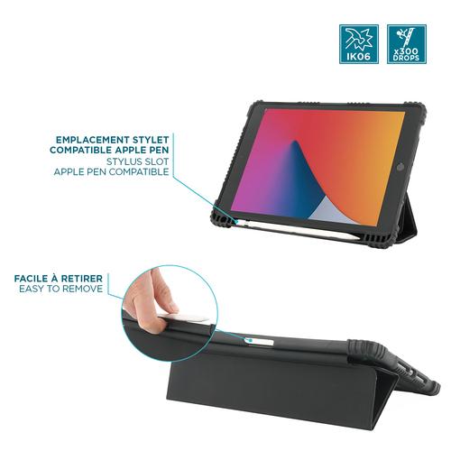 Mobilis Rugged Case for iPad 10.2'' 9th/8th/7th 25,9 cm (10.2") Folioblad Zwart - Image 4