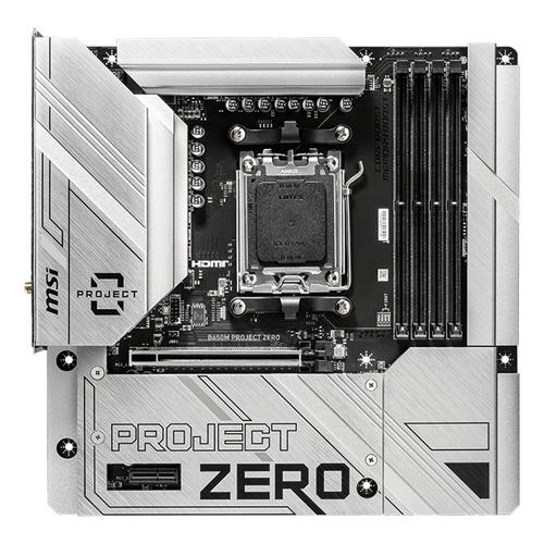 MSI B650M PROJECT ZERO moederbord AMD B650 Socket AM5 micro ATX - Image 2