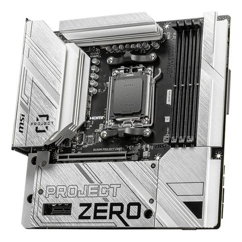 MSI B650M PROJECT ZERO moederbord AMD B650 Socket AM5 micro ATX - Image 4