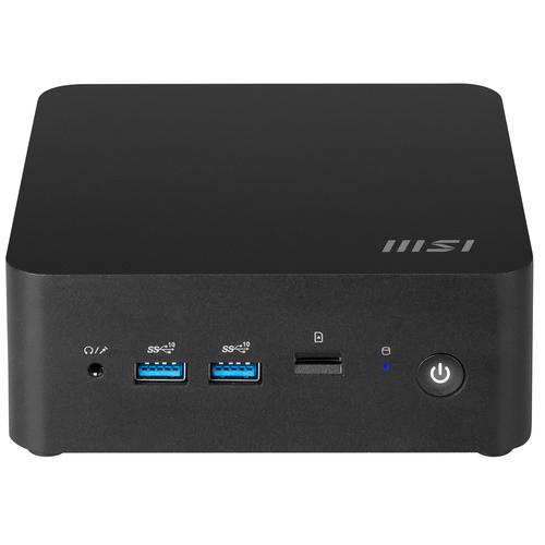 MSI Cubi NUC 1MG-003EU Intel Core 3 100U 8 GB DDR5-SDRAM 512 GB SSD Windows 11 Pro Mini PC Zwart - Image 2