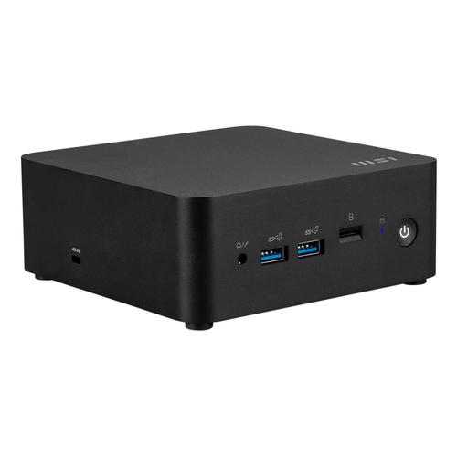 MSI CUBI NUC AI 1UMG-018BEU PC/workstation barebone Mini PC Zwart 155H Intel SoC - Image 1