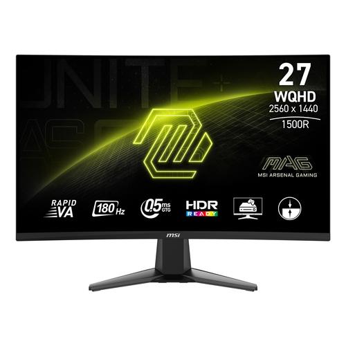 MSI MAG 27CQ6F computer monitor 68,6 cm (27") 2560 x 1440 Pixels Quad HD LCD Zwart